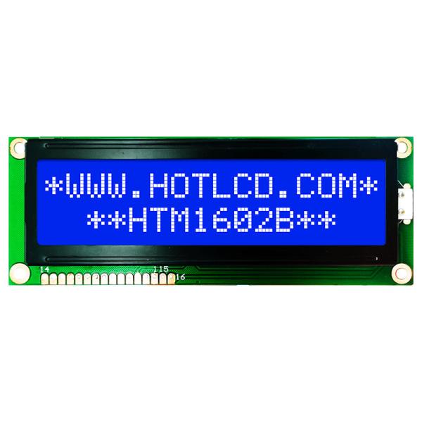 дисплей характера 16x2 средний LCD с зеленым цветом освещает HTM1602B контржурным светом