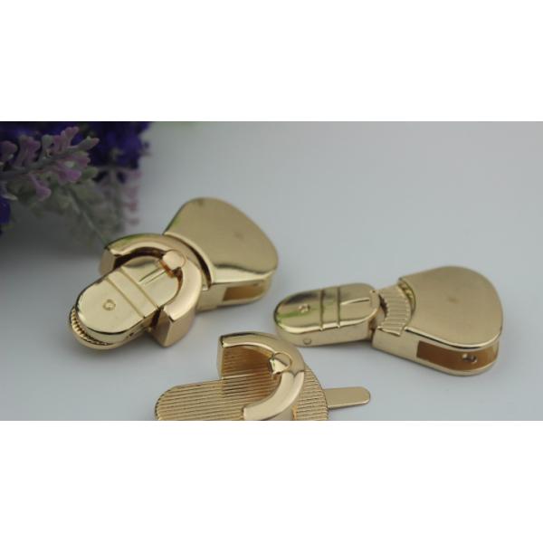 Wholesale Zinc Alloy Gunmetal Color Purse Lock Closure Twist Turn Clutch Locks