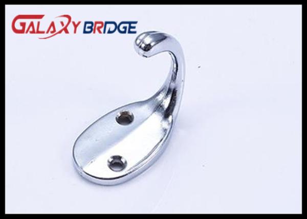 Chrome Plated Cloth Hanging Hooks Solid Cap Holder Durable Home Furniture Hardwares  Fittings