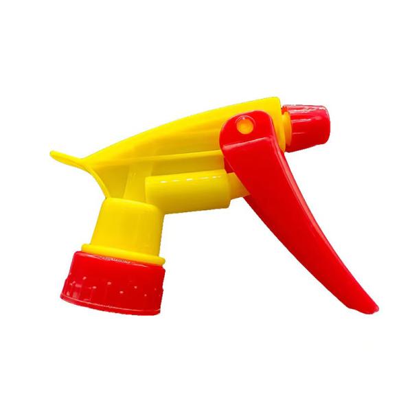Standard Size Polyethylene Bottle 28/410 Lightweight Chemical Trigger Sprayer For Wide Range Of Liquids