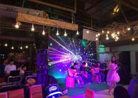La pantalla de vídeo a todo color interior asombrosa llevó la exhibición de la cabina de DJ para el partido/la barra