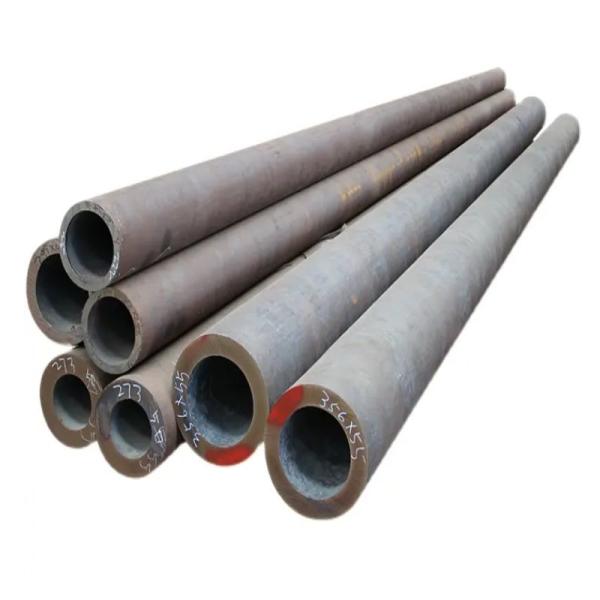 Hot Rolled Carbon Seamless Steel Fluid Pipe ST37 ST52 1020 1045 A106B 100mm