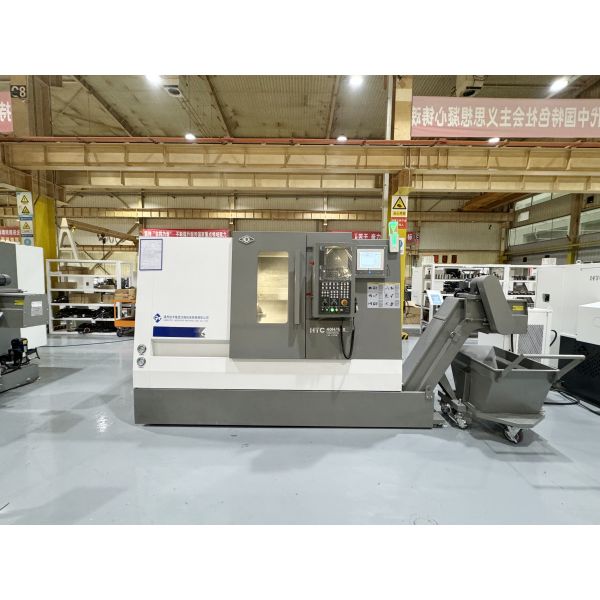 SMTCL Motor Shaft CNC Lathe HTC40H for High-Efficiency Long Shaft Processing