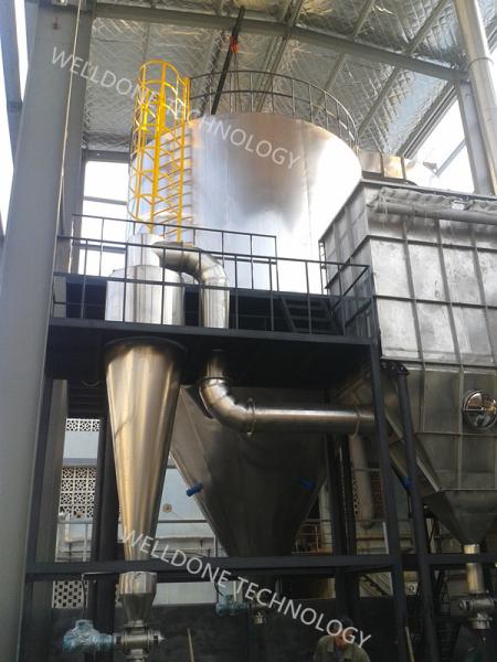 Sistema de controlo mais seco do independente de máquina do pulverizador do leite de 10000KGS/H SUS316L