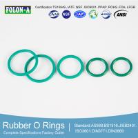 ISO 3601 Rings ronds noirs NBR O avec une bonne résistance à l'huile et à l'usure 8,0 MPa -25,C à 100,C Temp