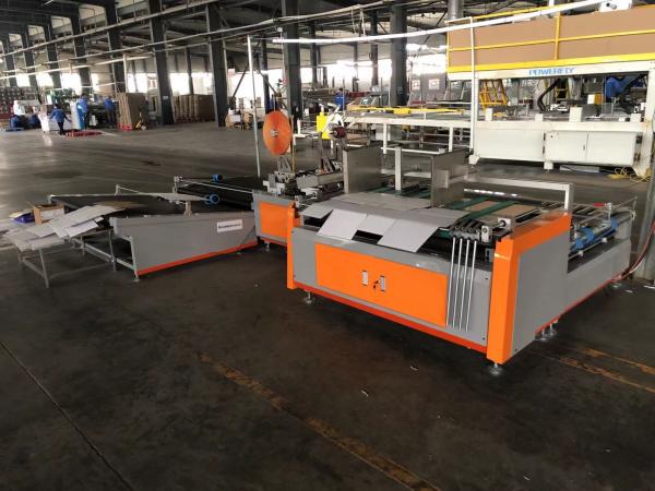 alimentation automatique de machine de Gluer de dossier de boîte de papier de 1300mm×1050mm