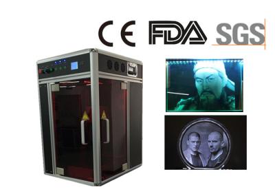 Air Cooling 3D Crystal Laser Engraving Machine Plus 3D Camera for Portrait