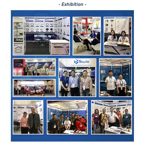 20KM 4 Port EPON Equipment Dual Power Supply Fiber Olt Device