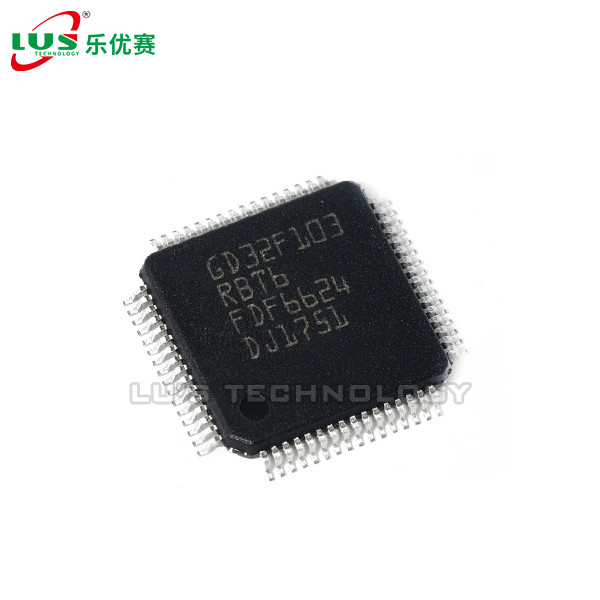 LQFP64 Microcontroller Integrated Circuit GD32F103 GD32F103RBT6 MCU GD32F103RB