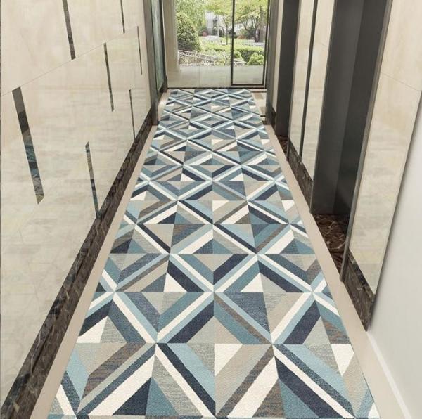 Rectangle Commercial Floor Mat Stairs Entry Door Hallway Carpet 140cm Width
