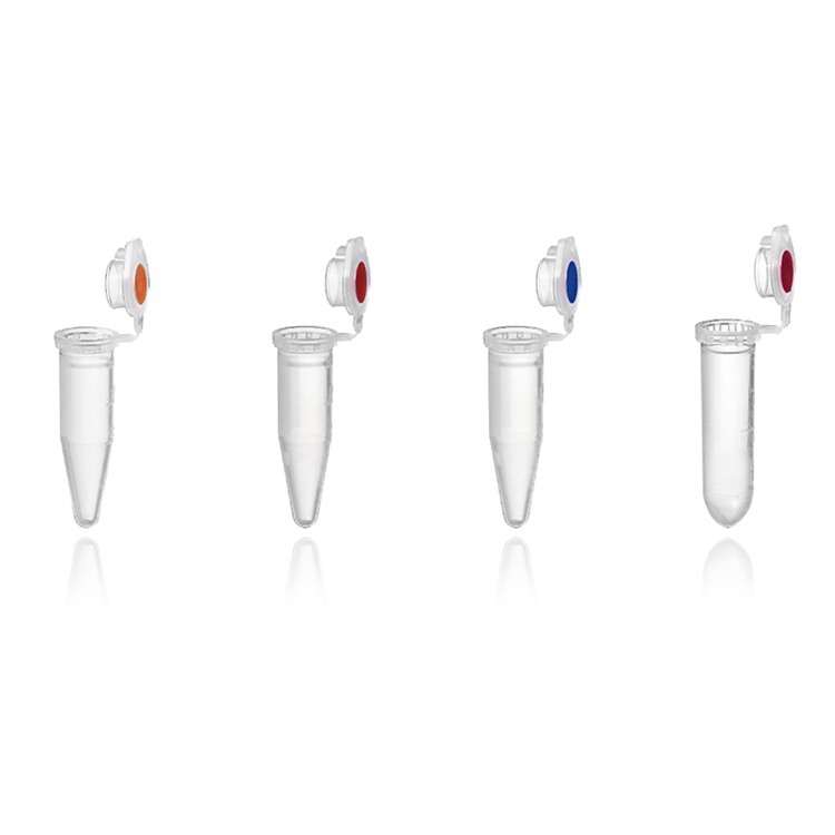 Disposable 0.2ml 0.5ml 1.5ml Sterile PP Conical Bottom Micro Medical Lab Test Centrifuge Tube With Screw Cap