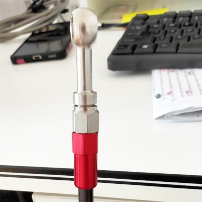 Adaptador de encaixe de freio e embreagem de aço inoxidável (AN3-3AN AN-3) 3/8-24 UNF x 20 mm (0,8) Parafuso banjo único