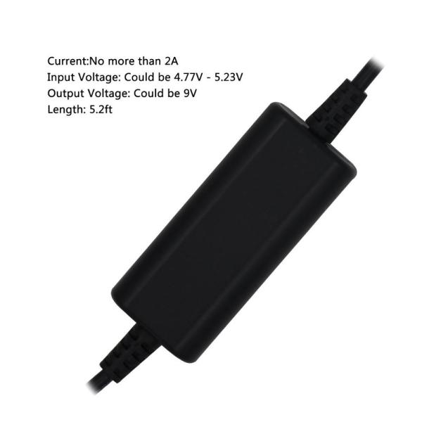 SAE to DC 5.5x2.1mm Step-Up Power Cable -5V to 12V Converter Adapter for Solar Panel, Battery Pack, LED, Router Use