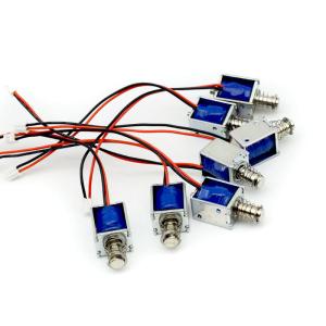 U0620 Wholesale Custom 5v 6v 12v 24V Dc Micro Push Pull Solenoid Lock for