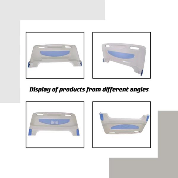ABS material blue hospital accessories hospital bed headboard