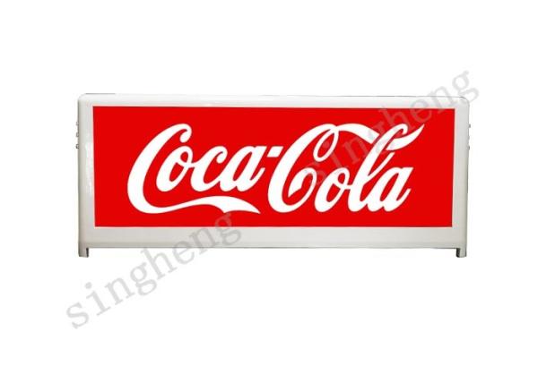 Outdoor Mobile Advertising Screen 4mm LED Display LED Taxi Roof Sign