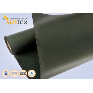 Fire Curtains A Material: Anti-environment, Flame Resistant Silicone Coated Fiberglass Cloth