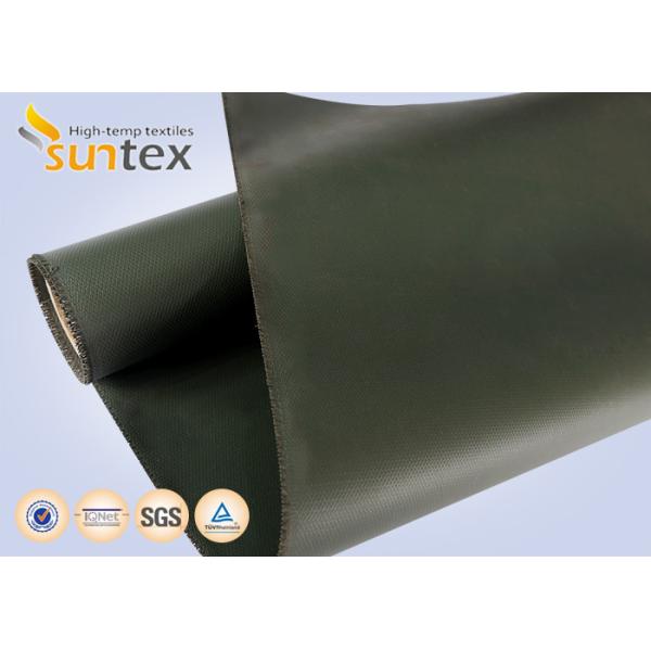 Fire Curtains A Material: Anti-environment, Flame Resistant Silicone Coated Fiberglass Cloth