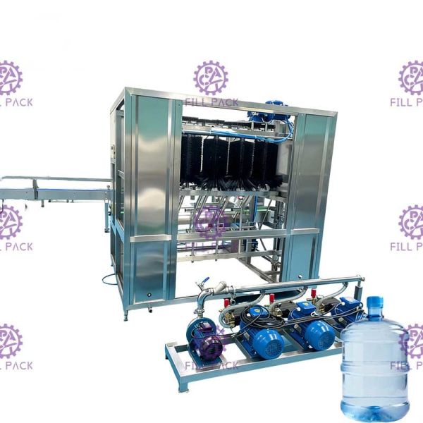 WSNCT-5 SUS304 20L Automatic Bottle Cleaning Machine 600BPH Capacity