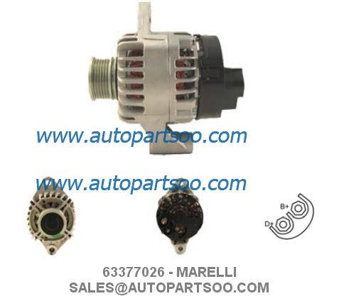 63321826 63321804 - MARELLI Alternator 12V 105A Alternadores