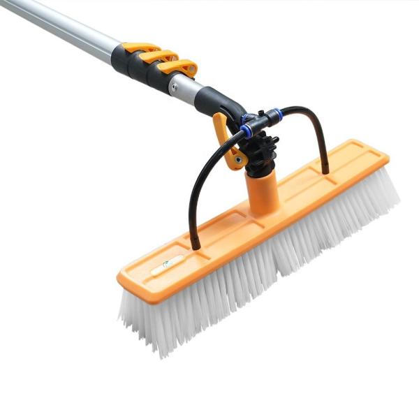 Уборщик солнечных панелей с длинным полюсом для мытья крыши 12 м