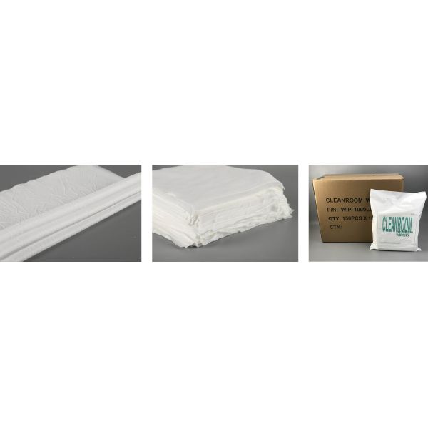 14*20cm Industrial Non-Woven Cleaning Wipes with 50%woodpulp/50%pet Material and 530% Liquid Absorption