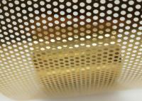 College Experimental Punched Metal Sheet Perforated Copper Plate 100mm