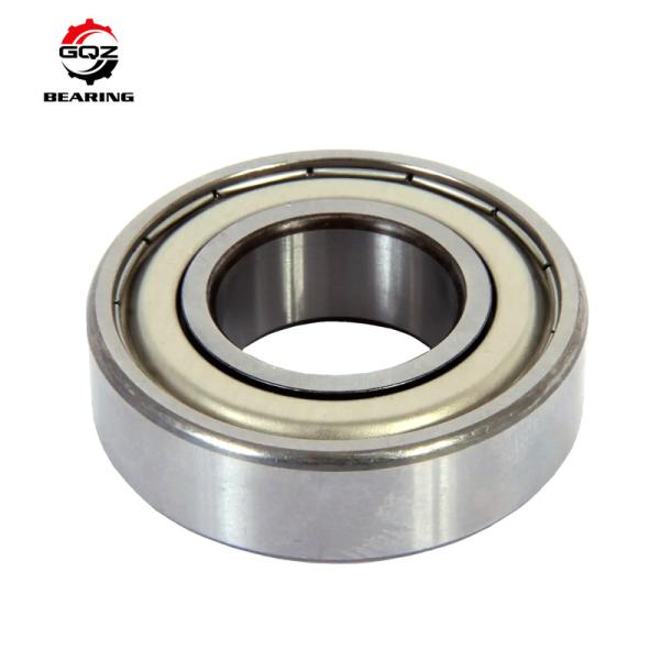Self Retaining Precision Angular Contact Bearings 6201ZZE NACHI With Grease / Oil Lubriion