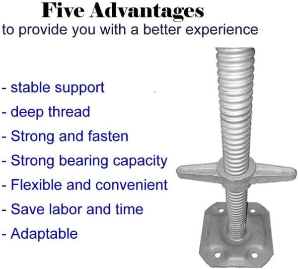 Industrial Jack Comprehensive Range of Scaffolding Accessories for Versatile Building Support in Construction and Renovation