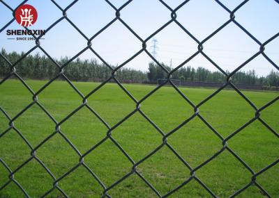 Height 3.0m Chain Link Mesh Fence Plastic Coating Antiseptic