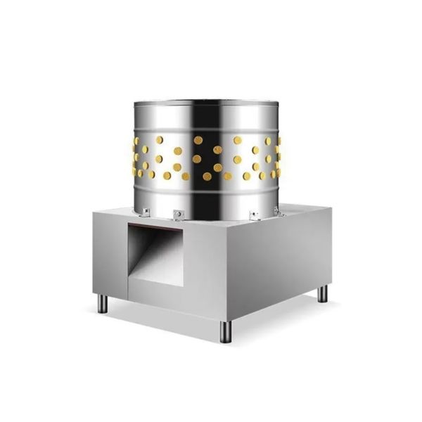 Automatic commercial poultry dehairing machine