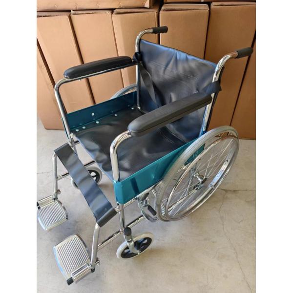 High Quality Affordable Steel Chromed Standard Wheelchairs
