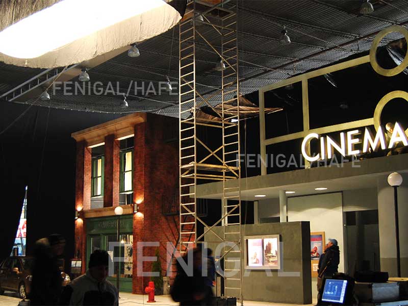 Воздушный шар освещения куба с пользой 5x5x1m oroutdoor управлением СИД DMX512 крытой