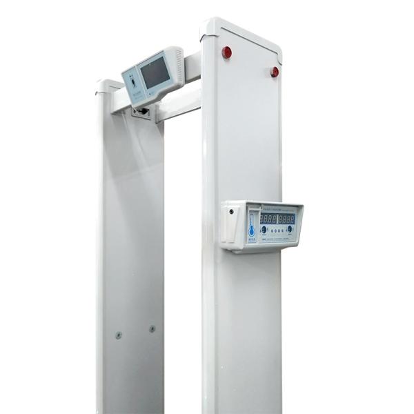 Walk-through Infrared Body Temperature Security Door Temperature Gate