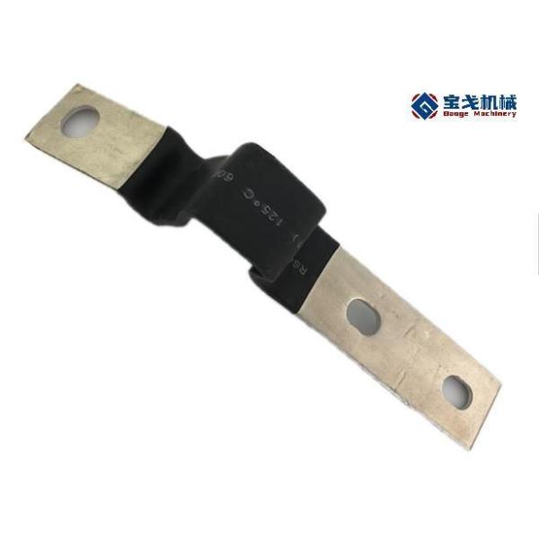 High Voltage Electrical Cabinets Epoxy Coated Copper Busbar for Connecting Conductors