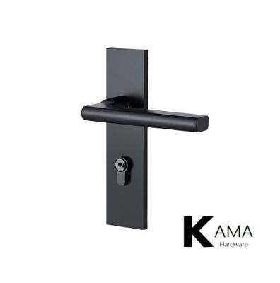 Wooden Doors Mortise Door Lock Handle 58mm With Aluminum Oxide Lock Body