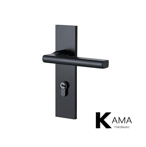 Wooden Doors Mortise Door Lock Handle 58mm With Aluminum Oxide Lock Body
