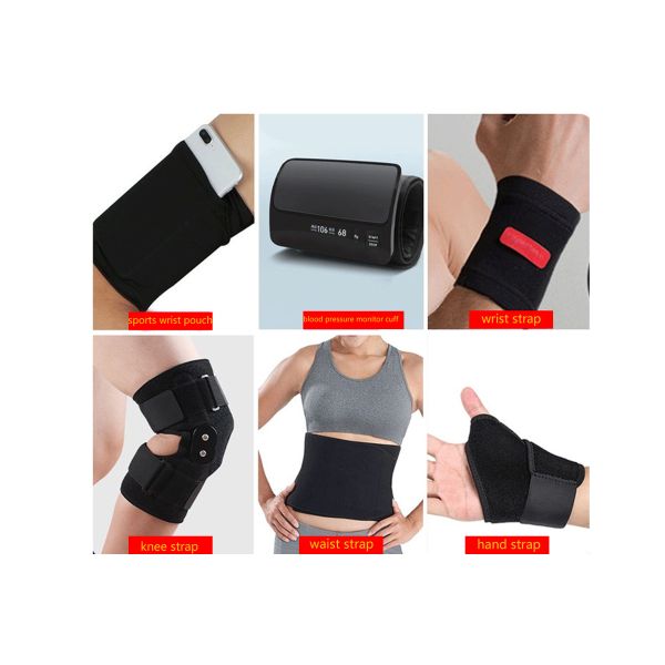 Dansky Custom Color and Size Double Side Fabric Loop Soft Nylon Fabric Reusable Loop Tape Soft Loops