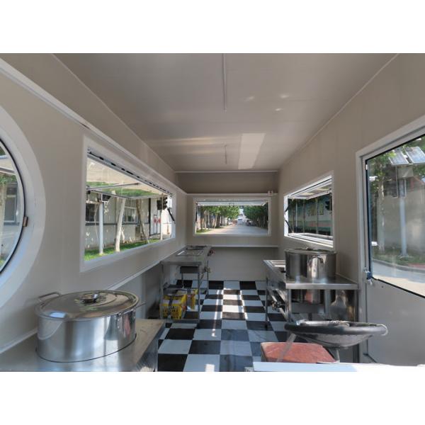 Directly Sell Mobile Catering Food Kiosk Fast Food Trailer with Stainless Steel