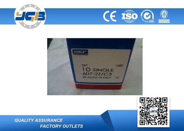 607-2Z Motorcycle Wheel Bearings , Deep Groove Radial Ball Bearing  7X19X6 MM