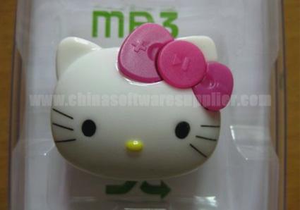MP3 jogadores bonitos HelloKitty MP3