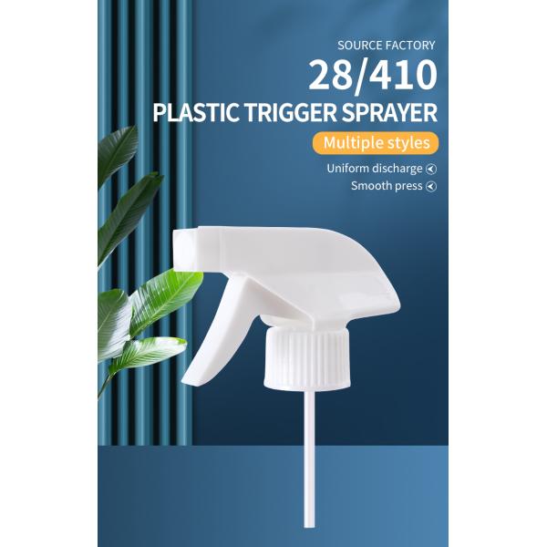 Non Spill 28mm Plastic Bottle Trigger Sprayer for Water Cleaning Bottle Custom Order