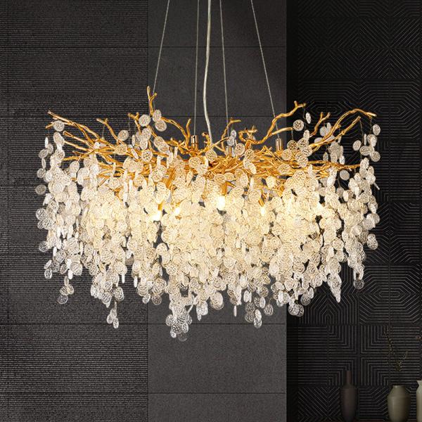 2700k To 6500k Pendant Chandelier Lights Modern Led Chandeliers For Living Room