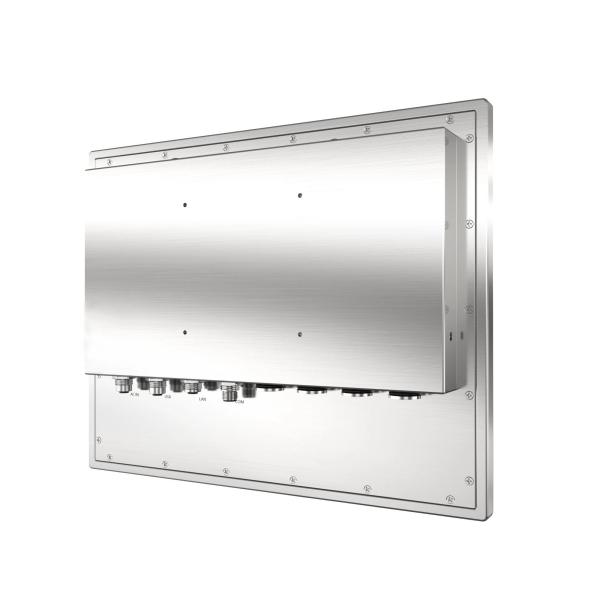 Waterproof 10.4'' IP69K Stainless Steel Chassis PCAP Touch Monitor Display with AR/AG/AF Protective Glass
