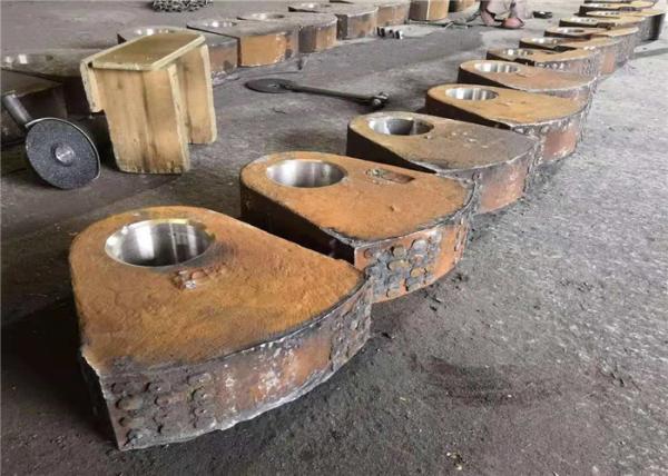 Long Service Hammer Crusher Spare Parts With Tic Alloy Bars Sodium Silica Sand Process