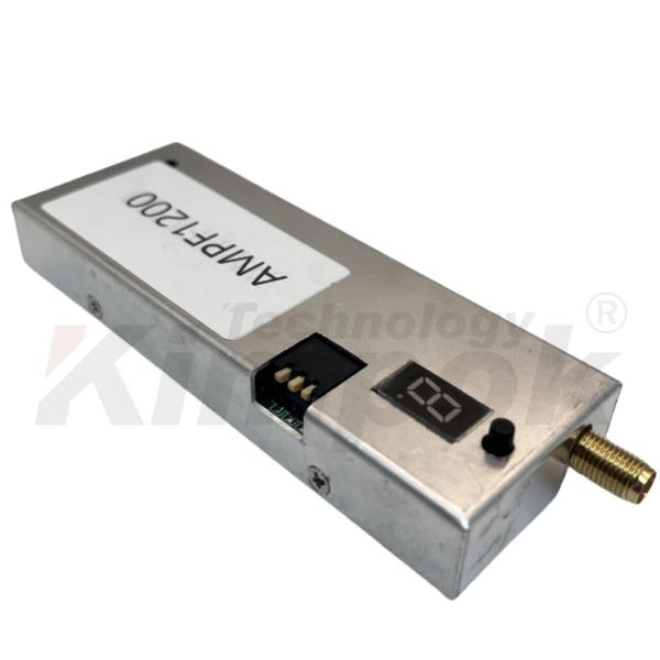 1.2GHz FPV Video Transmitter 5W Potencia de salida 10-50km Rango con función de retraso 1.2GHz VTX Accesorio