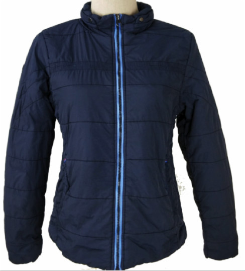Multi - Functional Black Lightweight Padded Jacket Women'S Heat Retention