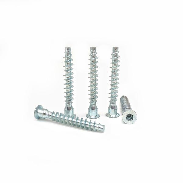 Специализированный шестоугольный самонажатый винт противозатопленный горный провод M6 * 40