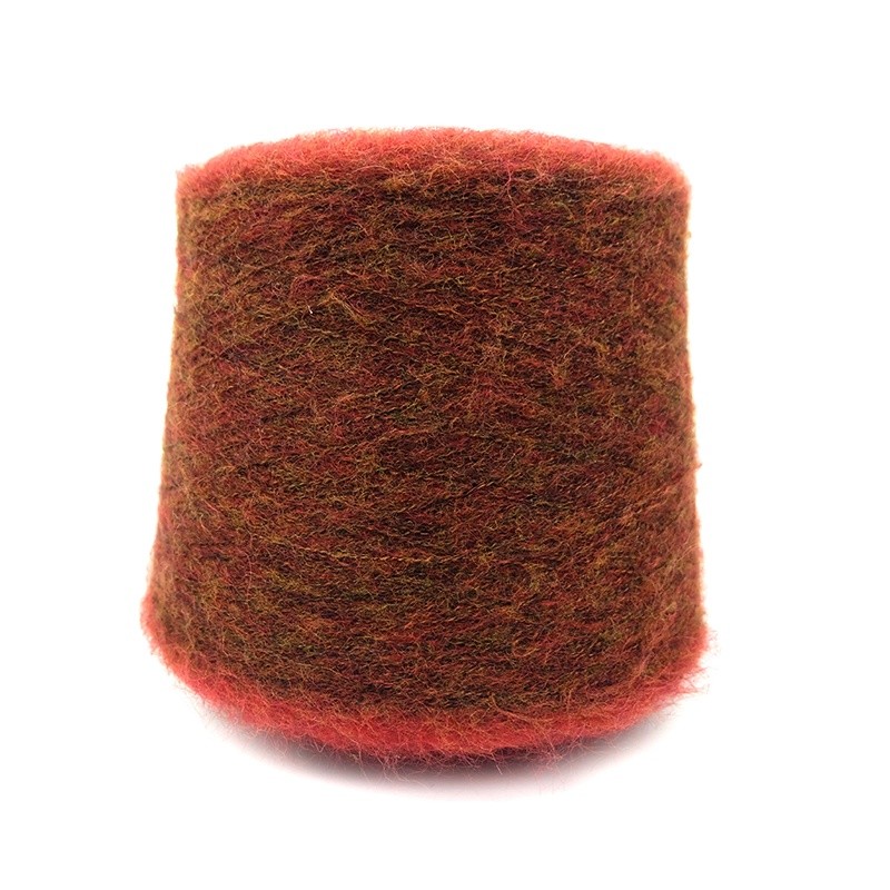 Смешанными почищенные щеткой шерстями шерсти Mohair ребенк пряжи смешали пряжу петли Boucle для 5G 7G