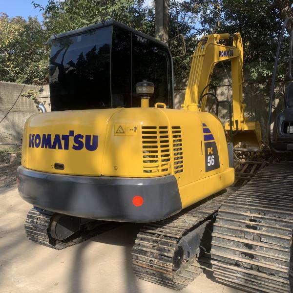 Japan HydraulicUsed Komatsu 56-7/60-7/70-8 excavator for sale, good condition, cheap price